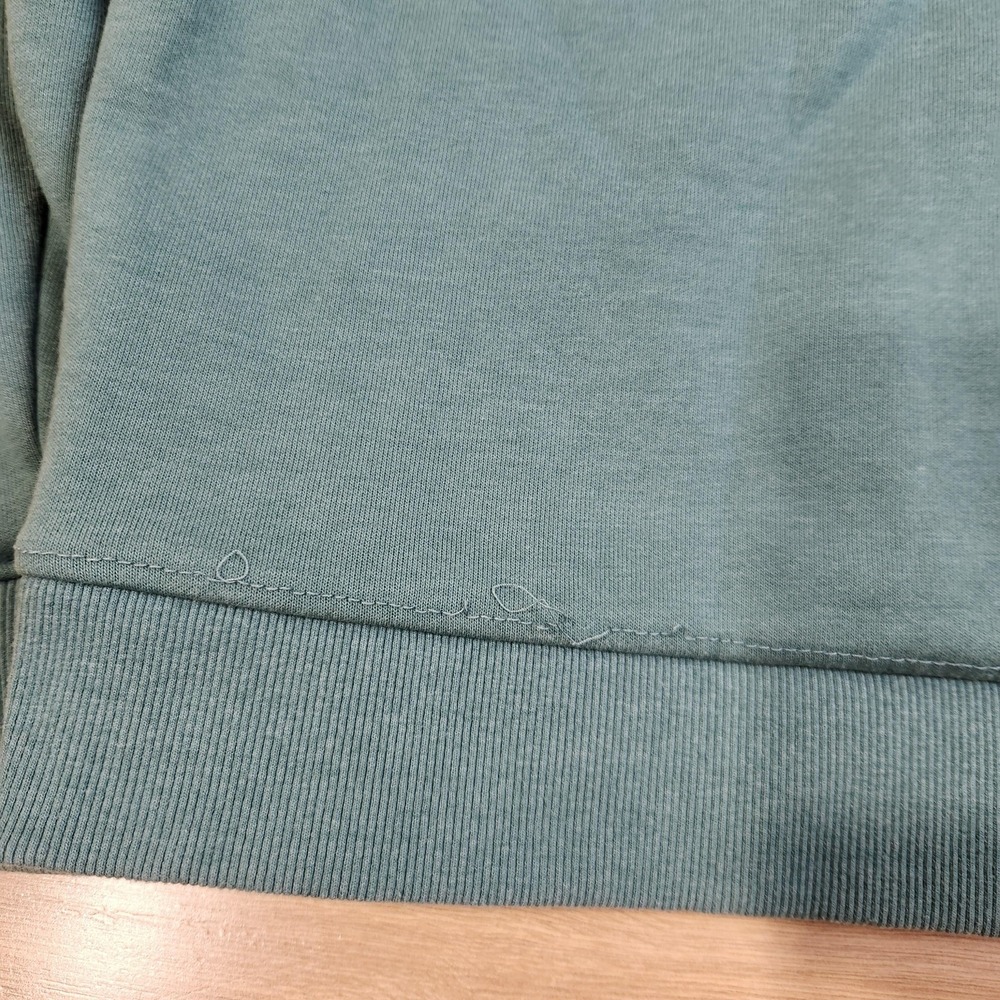 Carhartt Rain Defender Hoodie Sweatshirt Womens Small Green Fleece‎ Pullover - Picture 5 of 9